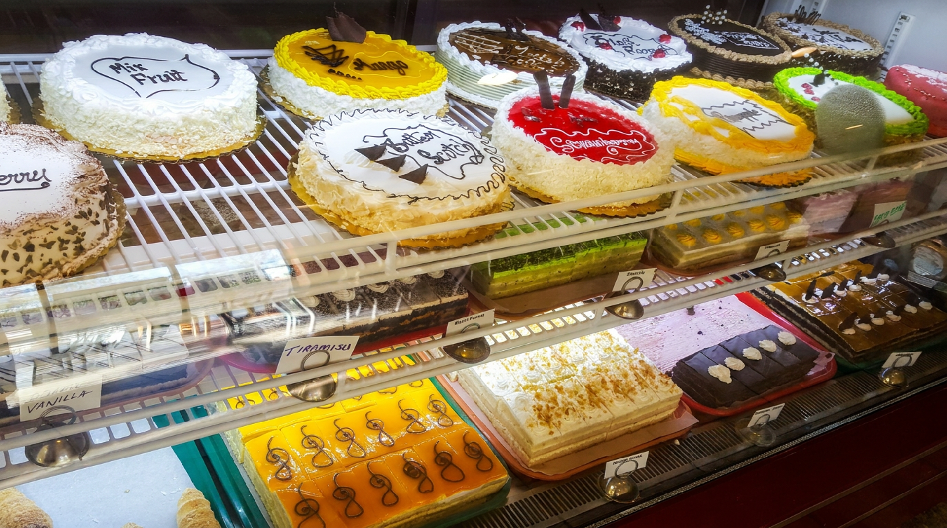 A bakeshop and a vegetarian kitchen