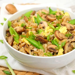 Mushroom 65 Fried Rice