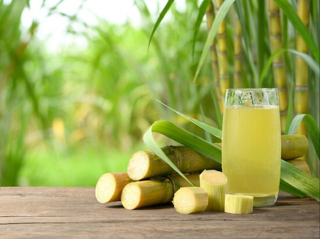 Fresh Sugar Cane Juice.