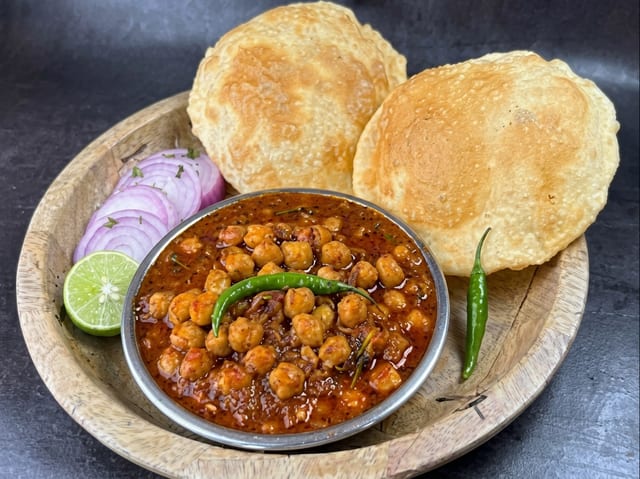 Chole Poori.