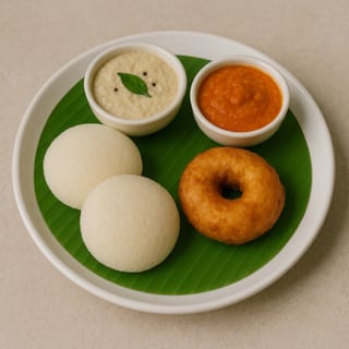 2 Idli 1 Vada Combo