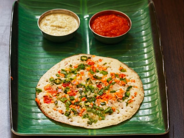 Vegetable Uthappam.