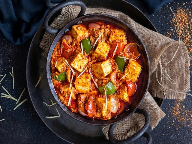 Kadai Paneer.