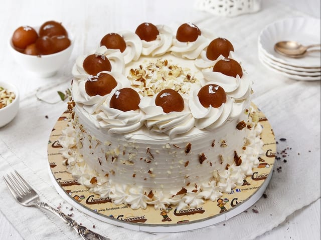 Gulab Jamun Cake (2 lb).
