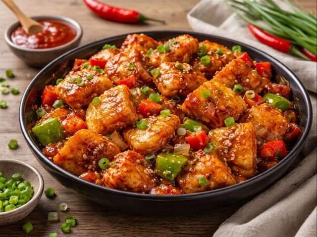 Idli Manchurian.