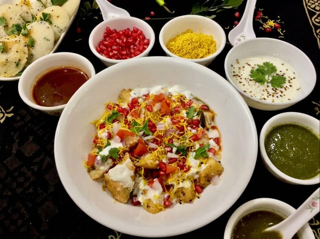 Idli Chaat.