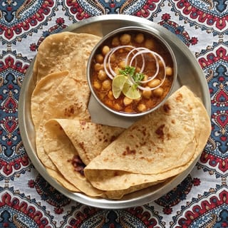 Chapati Chana Masala