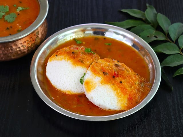 Sambar Idli.