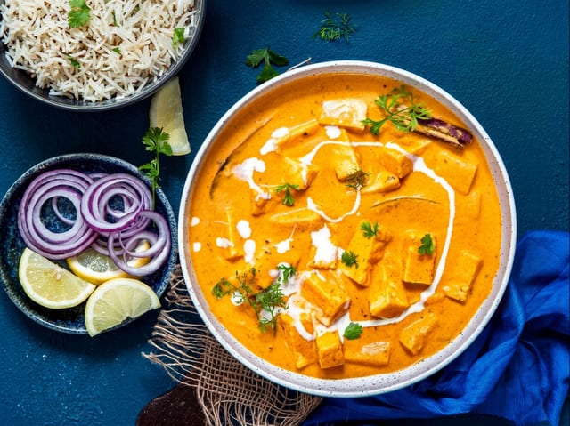 Paneer Butter Masala.